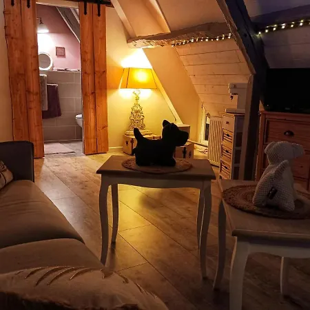 Studio De Charme Avec Piscine De Relaxation Moyaux  Buitenkant foto