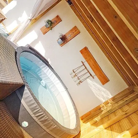 Studio De Charme Avec Piscine De Relaxation Moyaux  Buitenkant foto